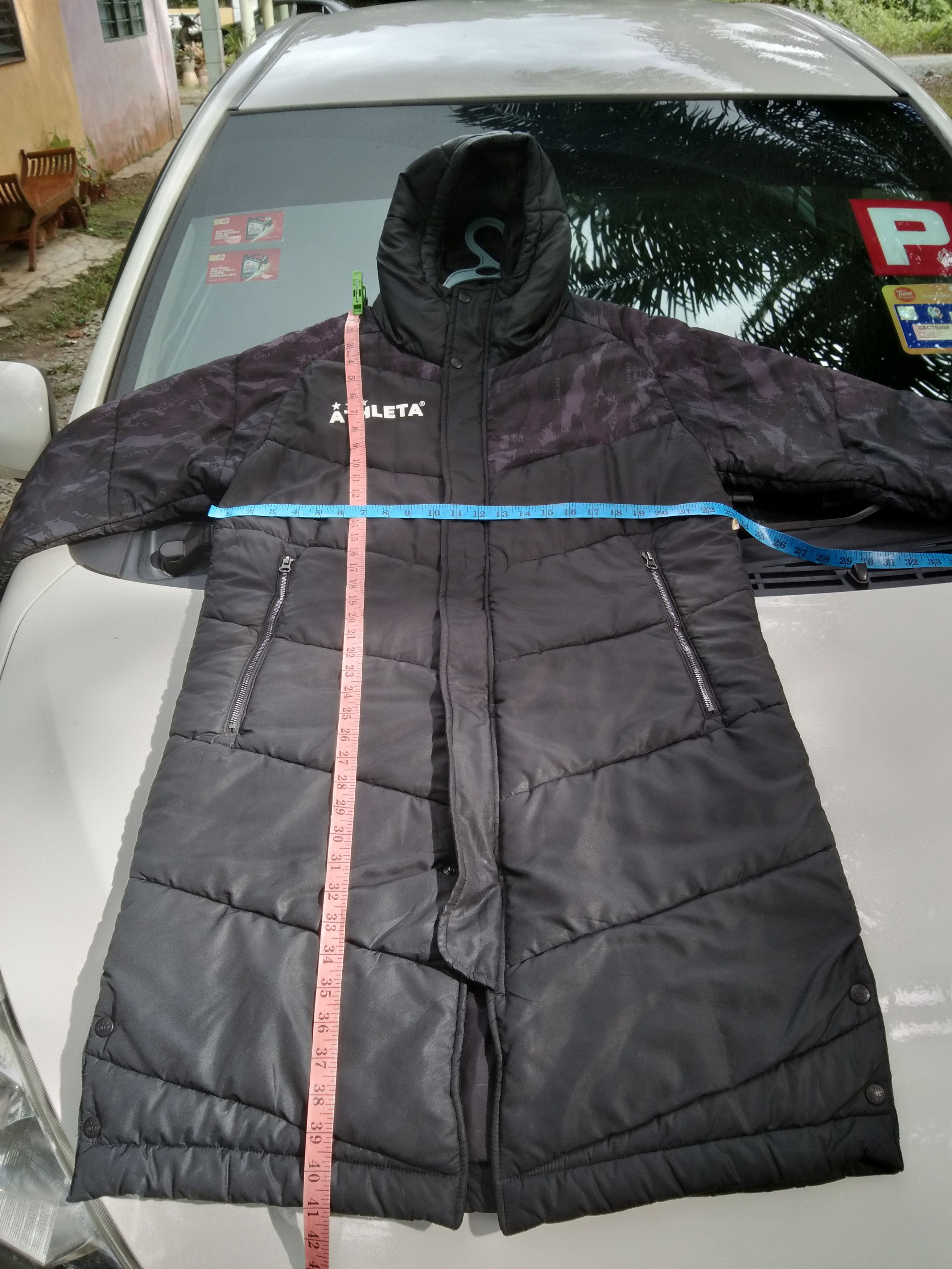 Sports Specialties ATHLETA HOODIE PARKA LONG JACKET Size US L / EU 52-54 / 3 - 13 Thumbnail
