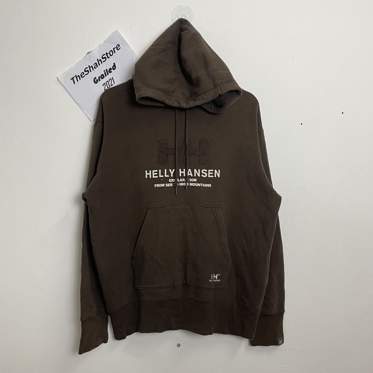 Vintage Helly Hansen Big Logo Hoodies Sweatshirt