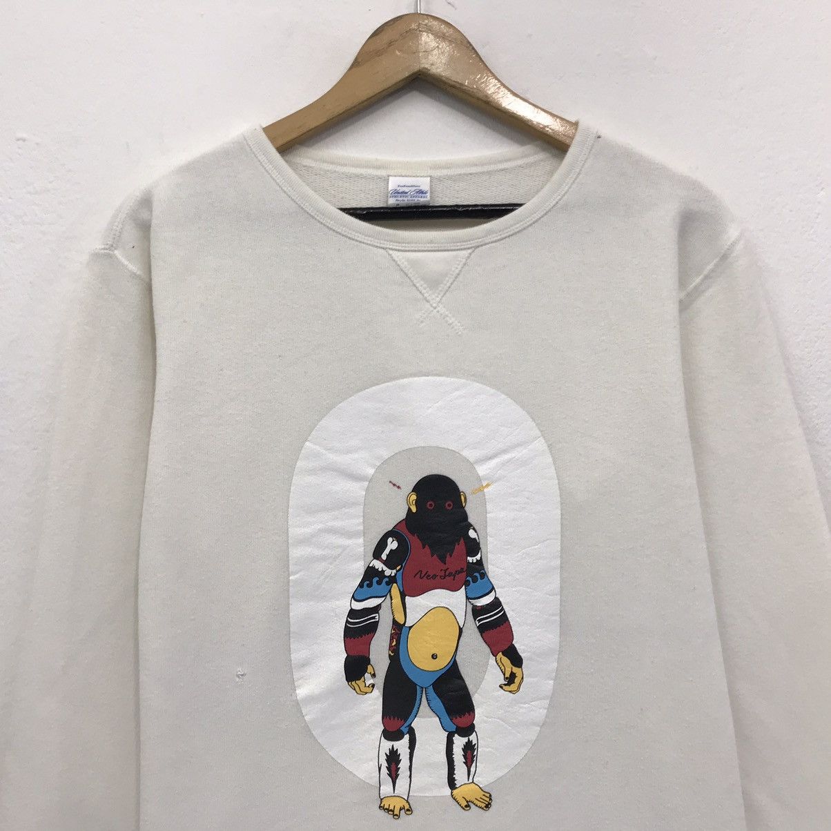 Japanese Brand Vintage Sweatshirt Biglogo Neo Japan Bape Size US M / EU 48-50 / 2 - 2 Thumbnail