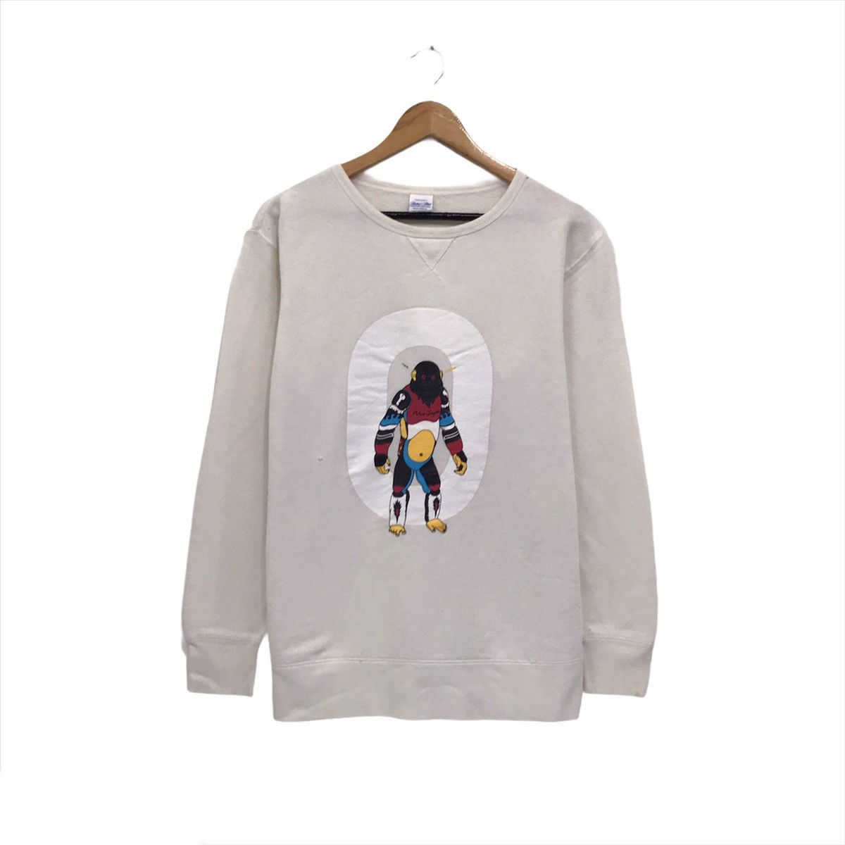 Japanese Brand Vintage Sweatshirt Biglogo Neo Japan Bape Size US M / EU 48-50 / 2 - 1 Thumbnail