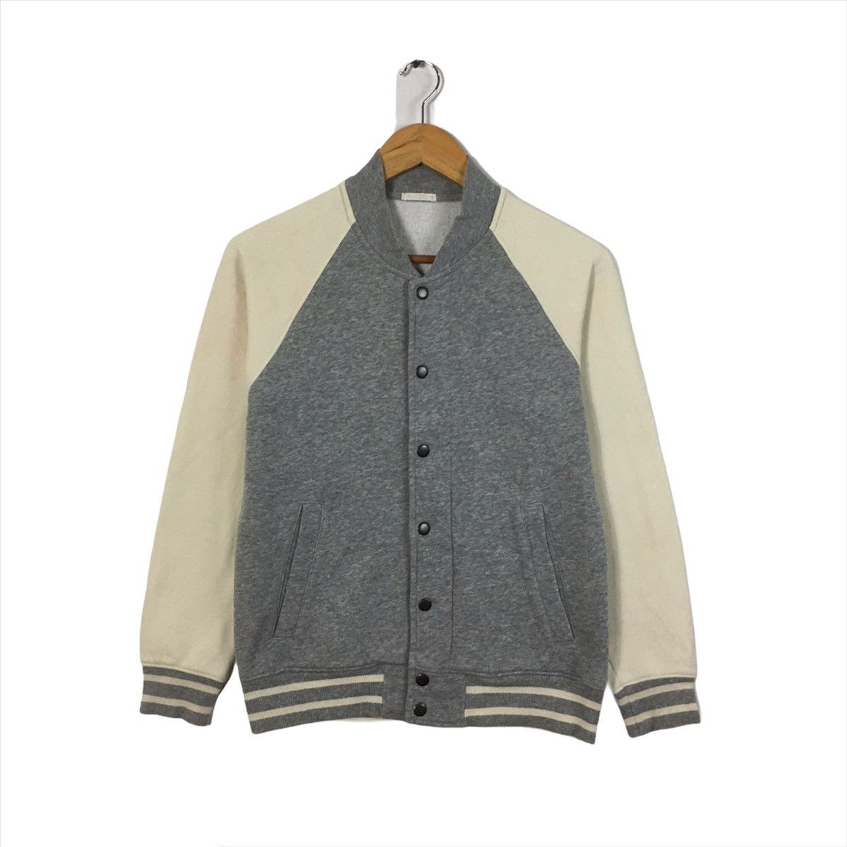 Vintage Varsity Jacket Plain Varsity College