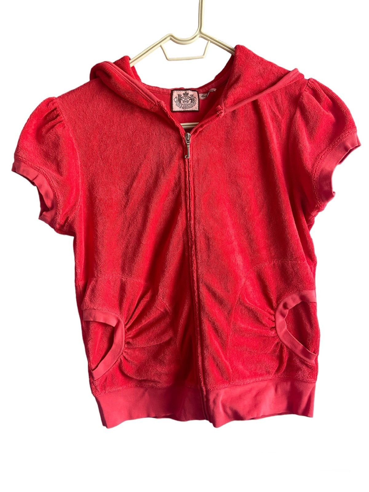 image of Juicy Couture Hoodie in Pink, Women's (Size Large)