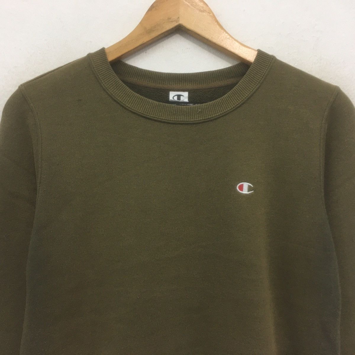 Champion × Vintage Vintage Champion Embroidery Logo Sweatshirt Crewneck Size US S / EU 44-46 / 1 - 2 Thumbnail