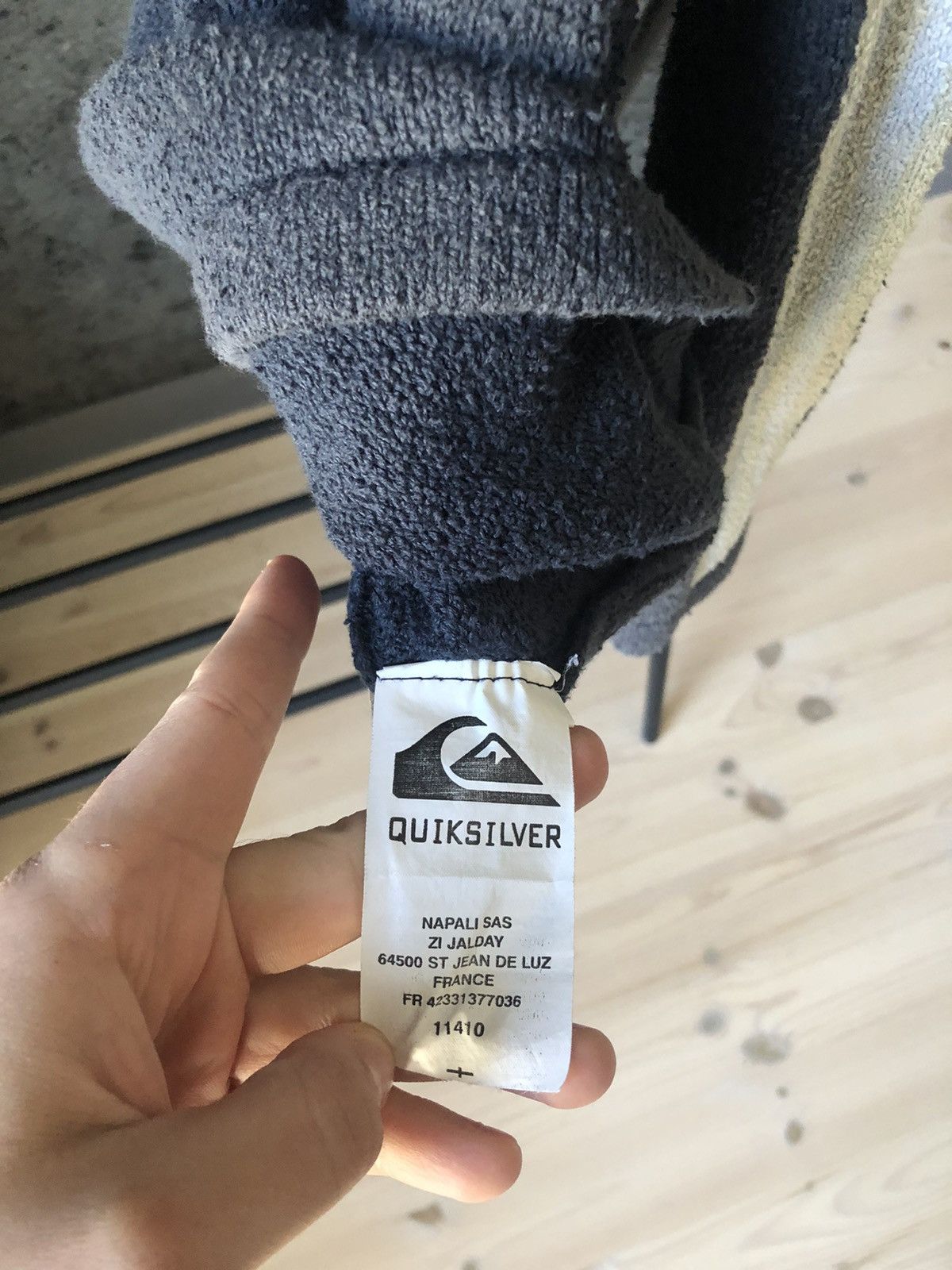 Quiksilver × Vintage Vintage Quiksilver big logo sweater Size US M / EU 48-50 / 2 - 3 Thumbnail