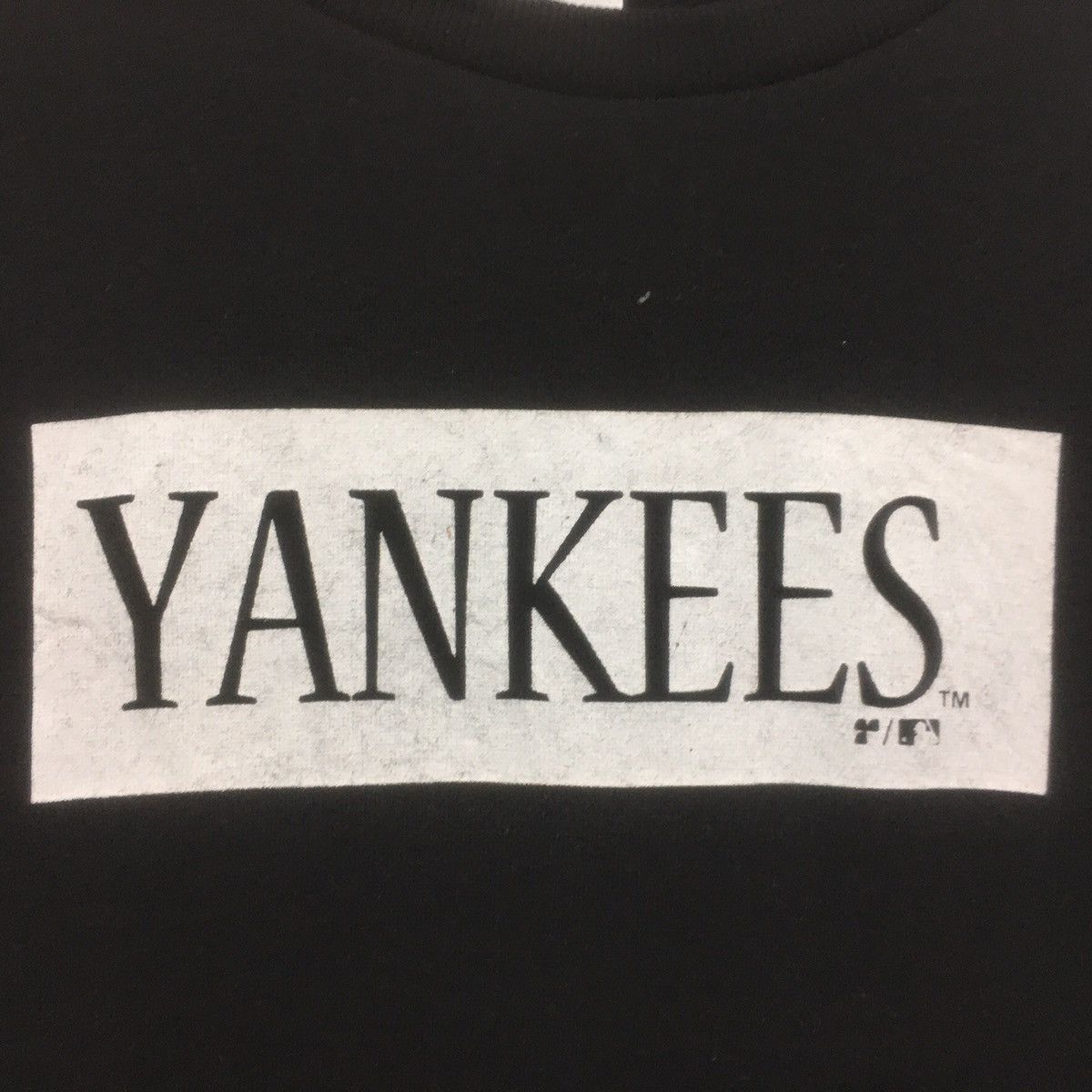 MLB × New York Yankees Vintage NY Yankees Sidetape Sweatshirt Crewneck Genuine Size US XXS / EU 40 - 3 Thumbnail
