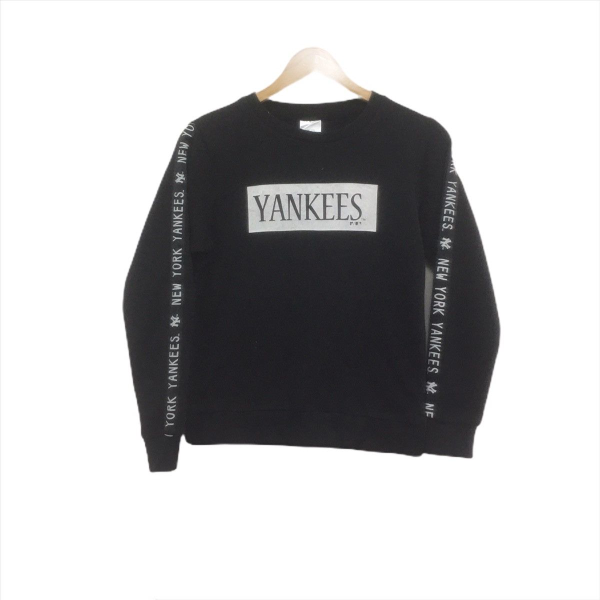 MLB × New York Yankees Vintage NY Yankees Sidetape Sweatshirt Crewneck Genuine Size US XXS / EU 40 - 1 Thumbnail