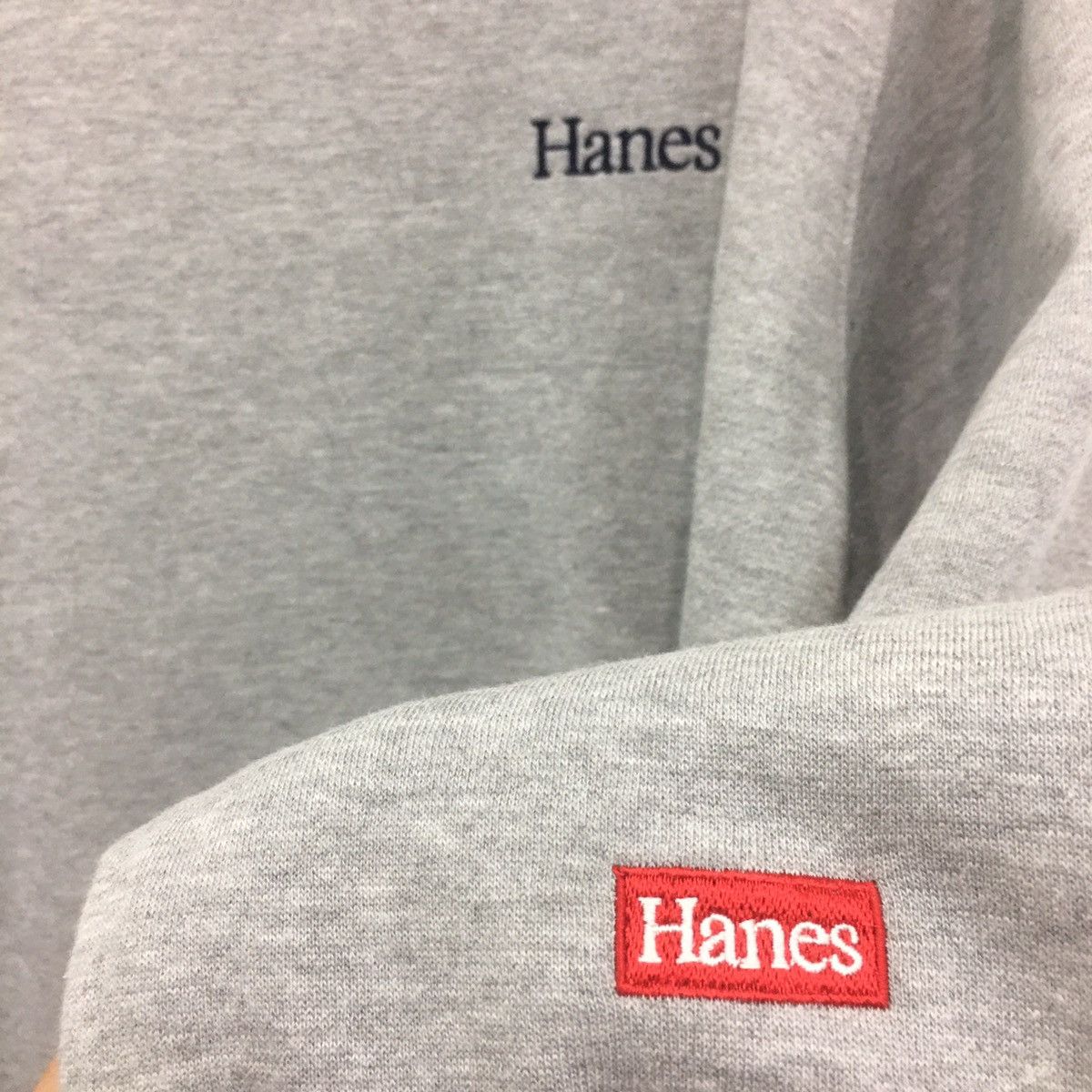 Hanes × Vintage Vintage Plain Sweatshirt Crewneck Plain Hanes Size US M / EU 48-50 / 2 - 7 Thumbnail