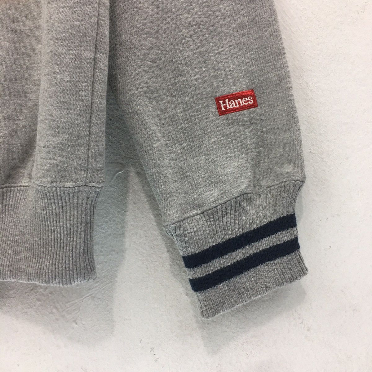 Hanes × Vintage Vintage Plain Sweatshirt Crewneck Plain Hanes Size US M / EU 48-50 / 2 - 6 Thumbnail