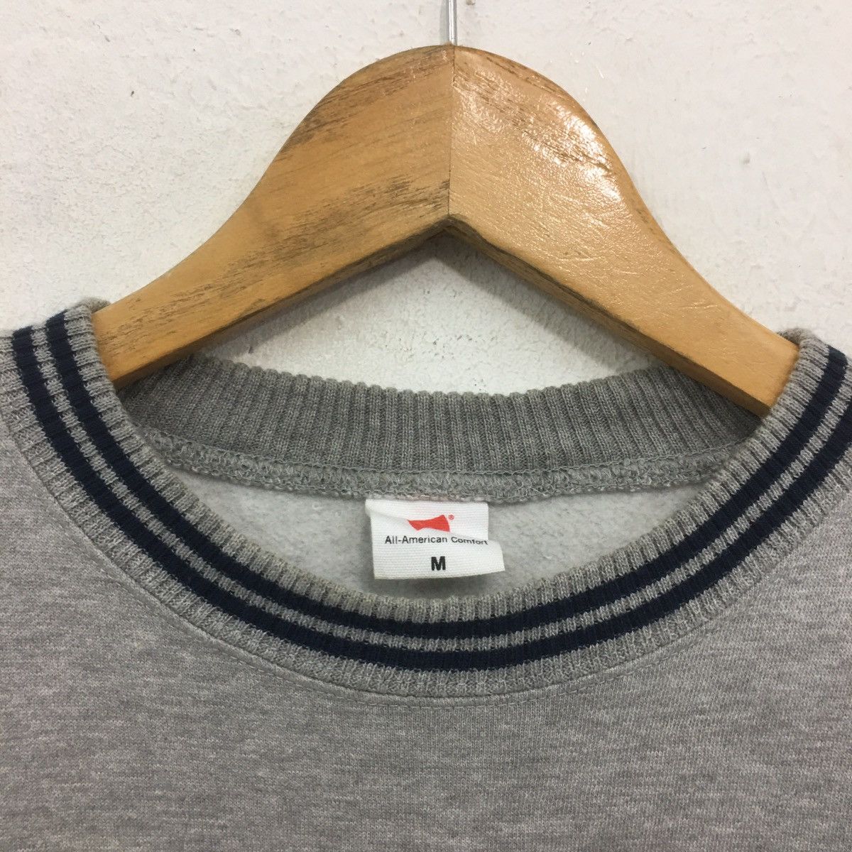 Hanes × Vintage Vintage Plain Sweatshirt Crewneck Plain Hanes Size US M / EU 48-50 / 2 - 9 Thumbnail