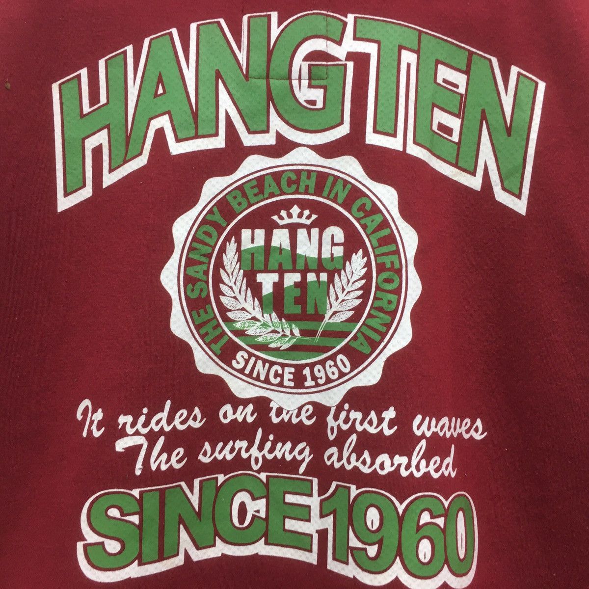 Hang Ten Hang Ten Sweatshirt Hoodie Hang Ten Big Logo HangTen Size US XS / EU 42 / 0 - 10 Thumbnail