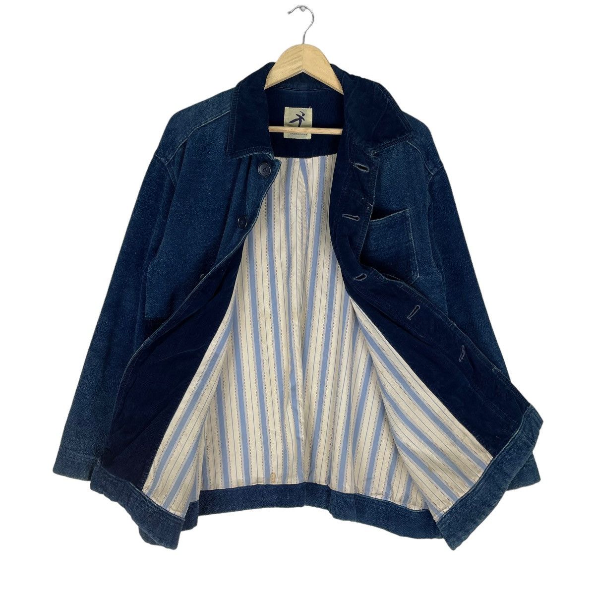 Hai Sporting Gear ❄️HAI SPORTING GEAR IS PATCHWORK DENIM JACKET Size US L / EU 52-54 / 3 - 8 Thumbnail