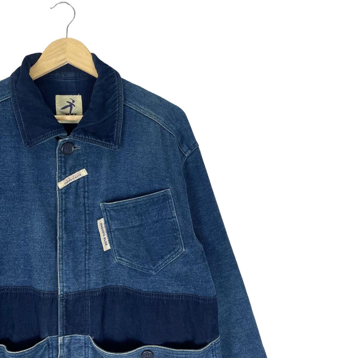 Hai Sporting Gear ❄️HAI SPORTING GEAR IS PATCHWORK DENIM JACKET Size US L / EU 52-54 / 3 - 4 Thumbnail