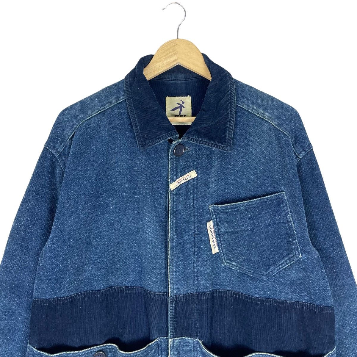 Hai Sporting Gear ❄️HAI SPORTING GEAR IS PATCHWORK DENIM JACKET Size US L / EU 52-54 / 3 - 3 Thumbnail