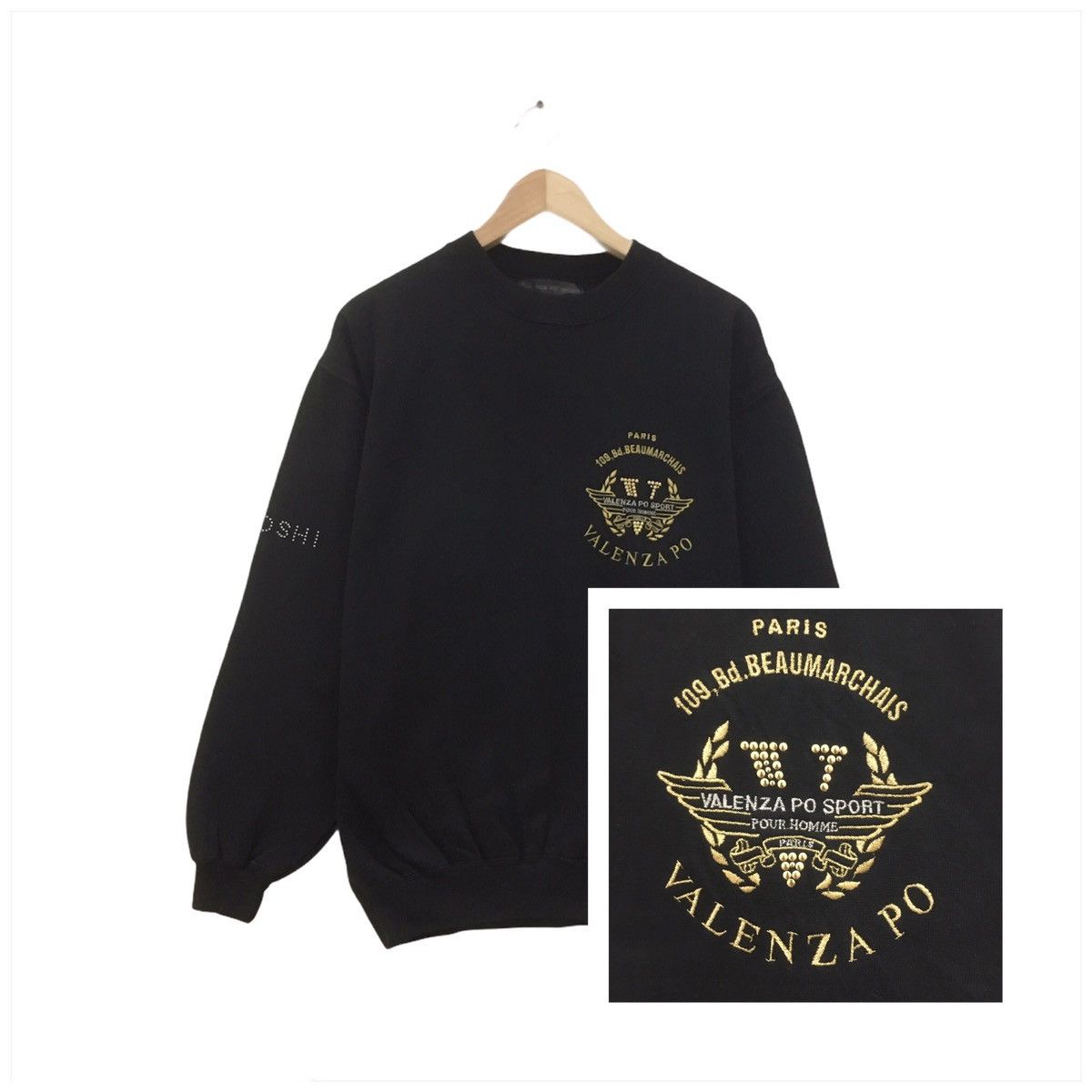 All Sport × Japanese Brand Vintage Valenza Po Sport Sweatshirt Embroidery Valenza Po Size US M / EU 48-50 / 2 - 1 Thumbnail