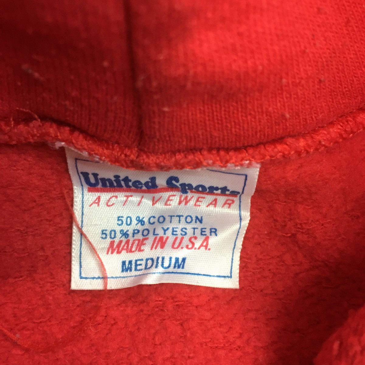 Vintage Property of Athletic Dept SweatshirtHoodie Biglogo Spellout Size US M / EU 48-50 / 2 - 7 Thumbnail