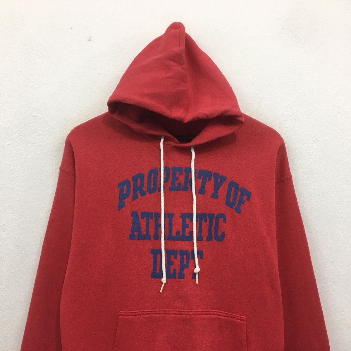Vintage Property of Athletic Dept SweatshirtHoodie Biglogo Spellout Size US M / EU 48-50 / 2 - 3 Thumbnail