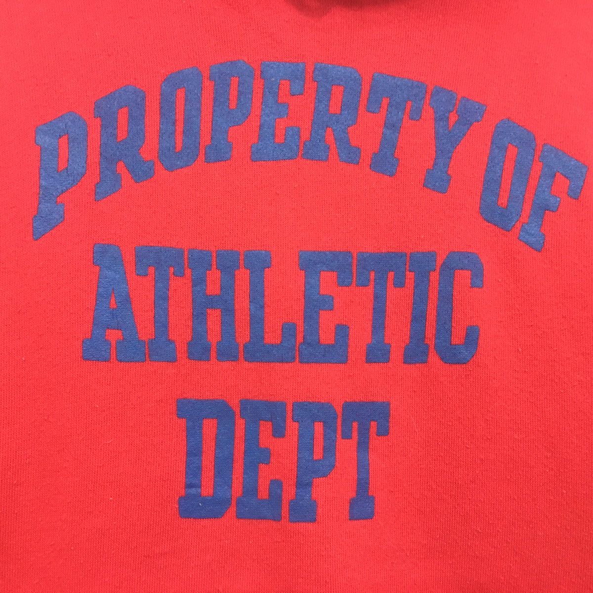Vintage Property of Athletic Dept SweatshirtHoodie Biglogo Spellout Size US M / EU 48-50 / 2 - 6 Thumbnail