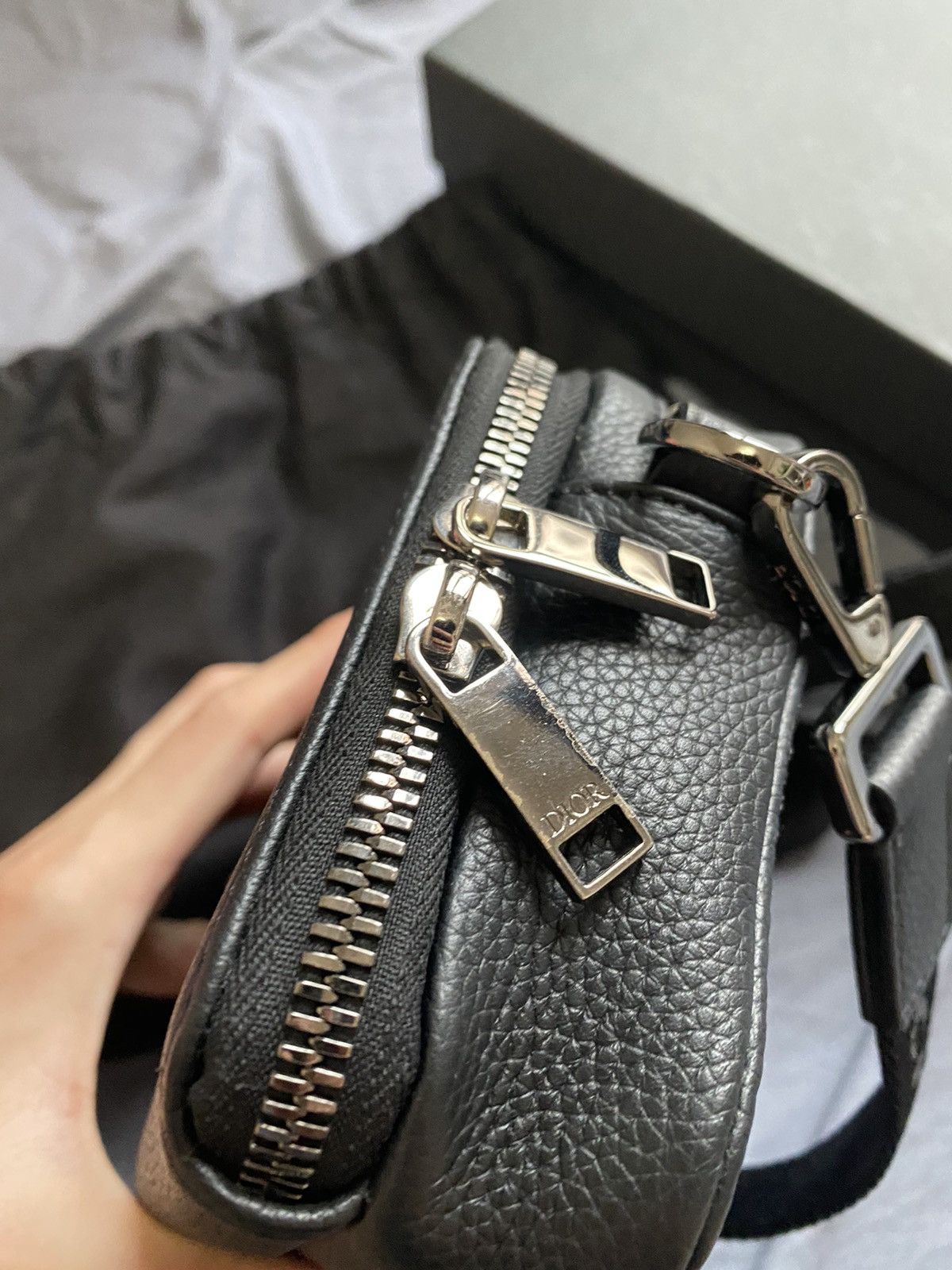 Dior Leather Crossbody Mini Bag Size ONE SIZE - 4 Thumbnail