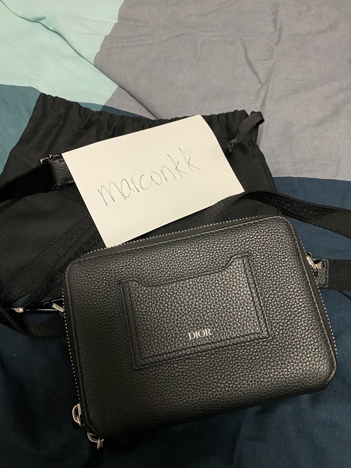 Dior Leather Crossbody Mini Bag Size ONE SIZE - 7 Thumbnail