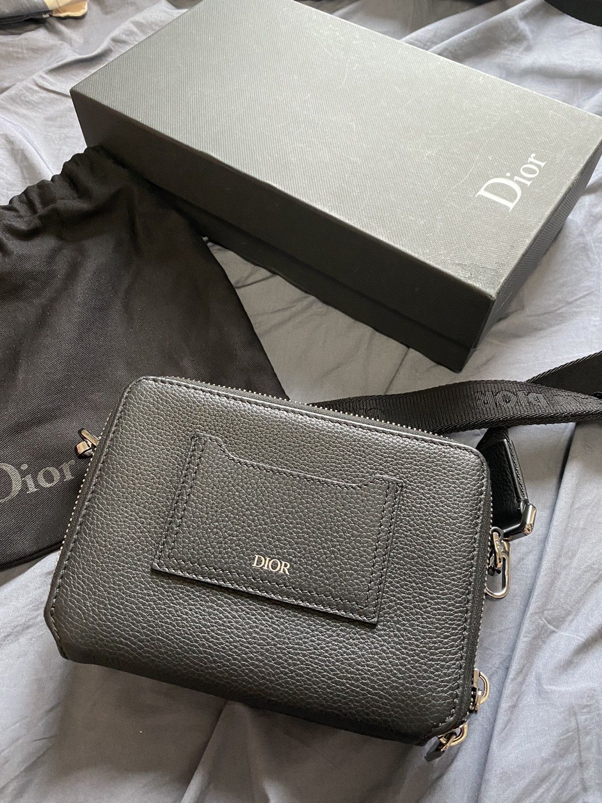 Dior Leather Crossbody Mini Bag Size ONE SIZE - 1 Thumbnail