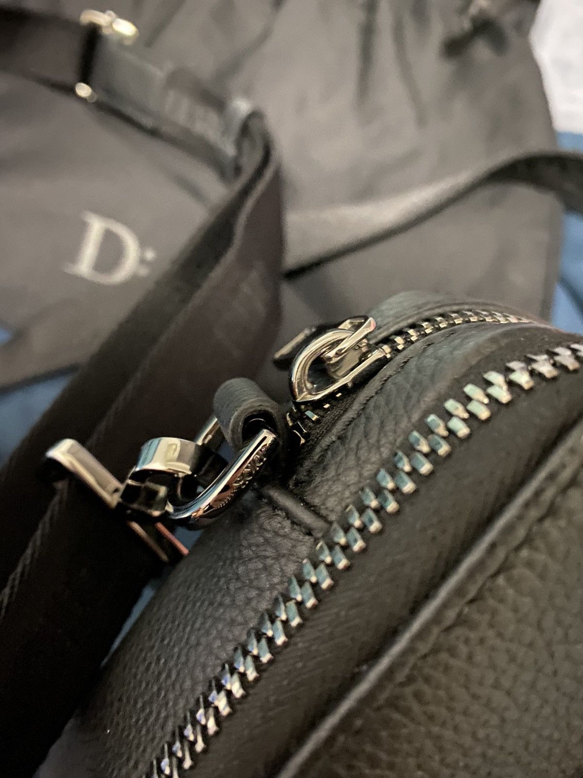 Dior Leather Crossbody Mini Bag Size ONE SIZE - 8 Thumbnail