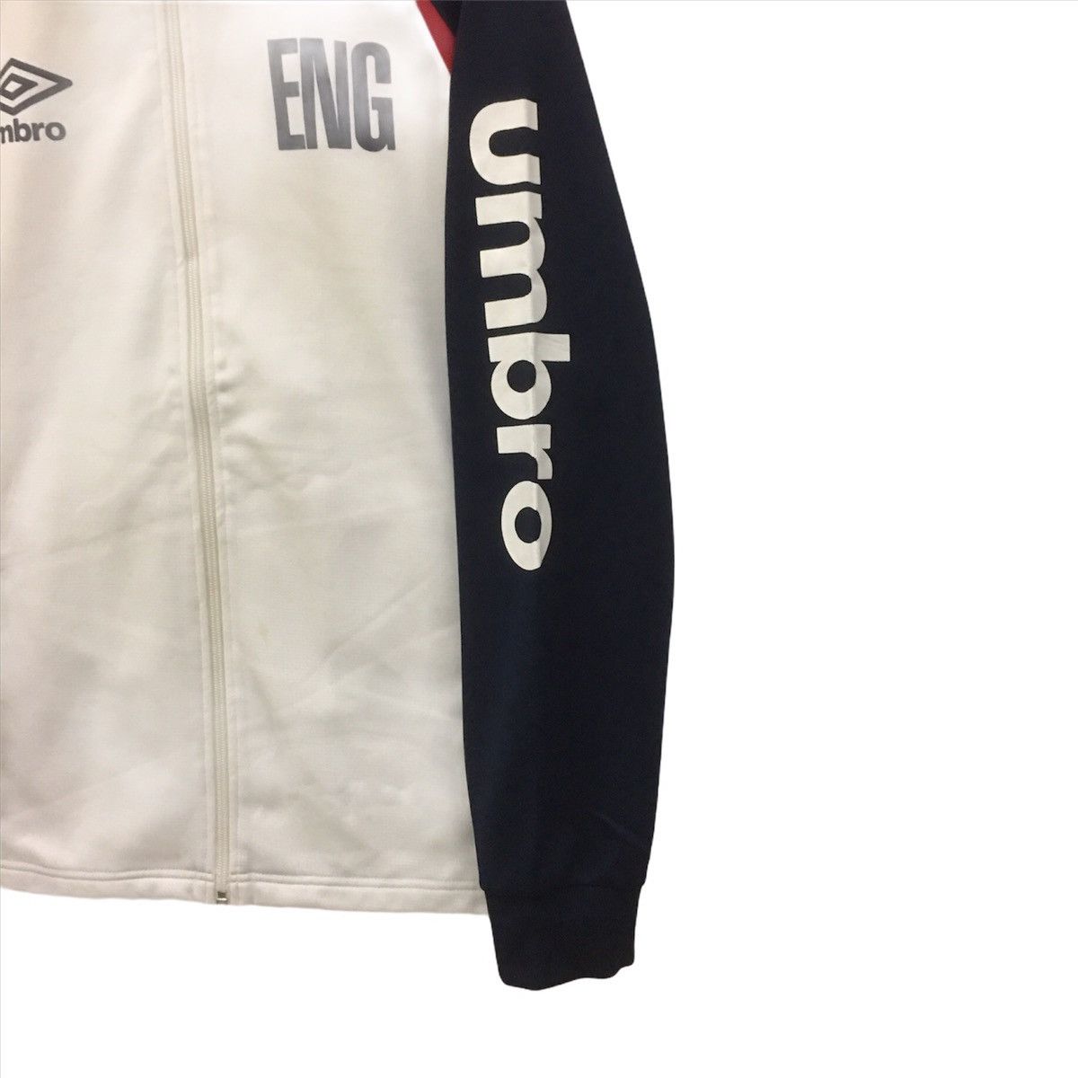 All Sport × Umbro × Vintage Vintage Umbro Zipper Sweatshirt Umbro England Size US M / EU 48-50 / 2 - 2 Thumbnail