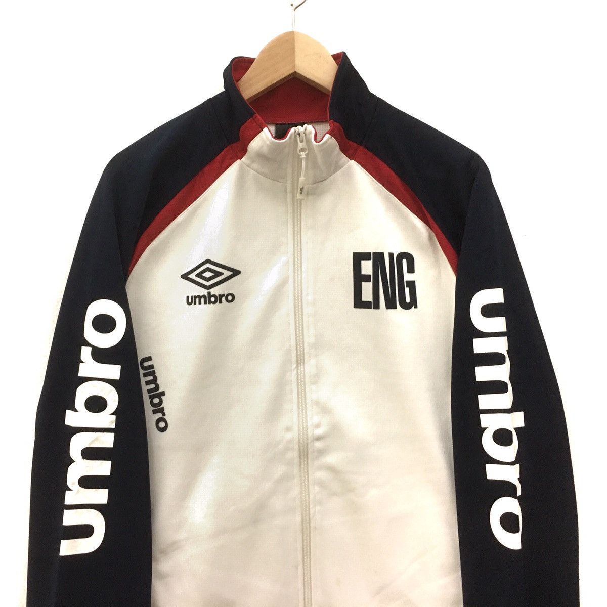 All Sport × Umbro × Vintage Vintage Umbro Zipper Sweatshirt Umbro England Size US M / EU 48-50 / 2 - 3 Thumbnail