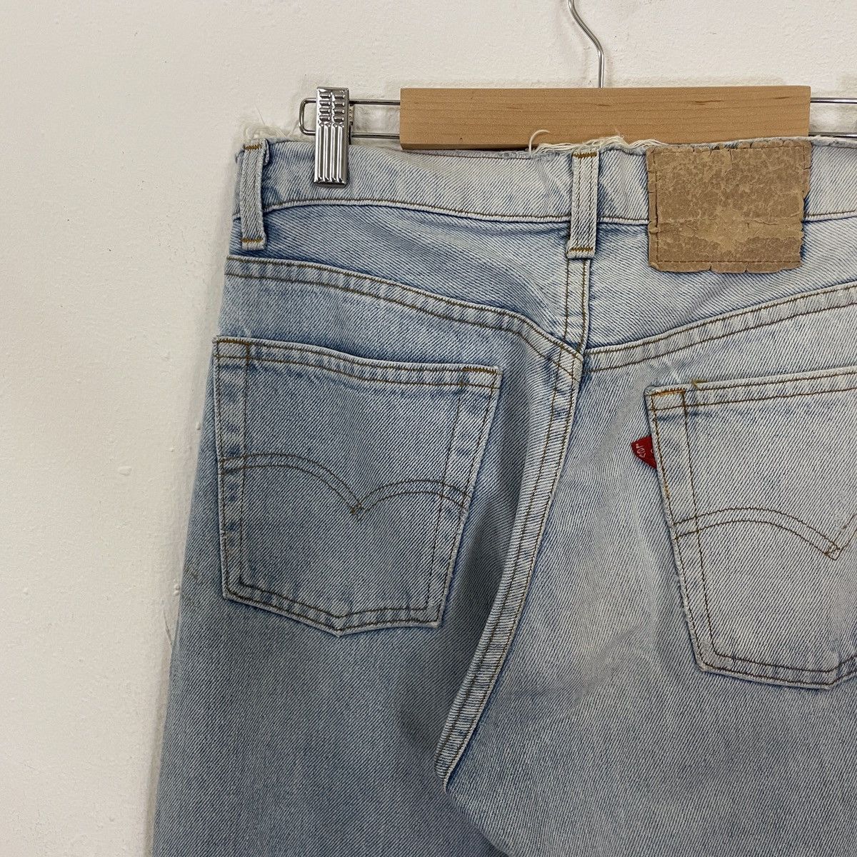 Levi's Vintage 90s Levis Distressed Denim Jeans Size US 30 / EU 46 - 10 Thumbnail