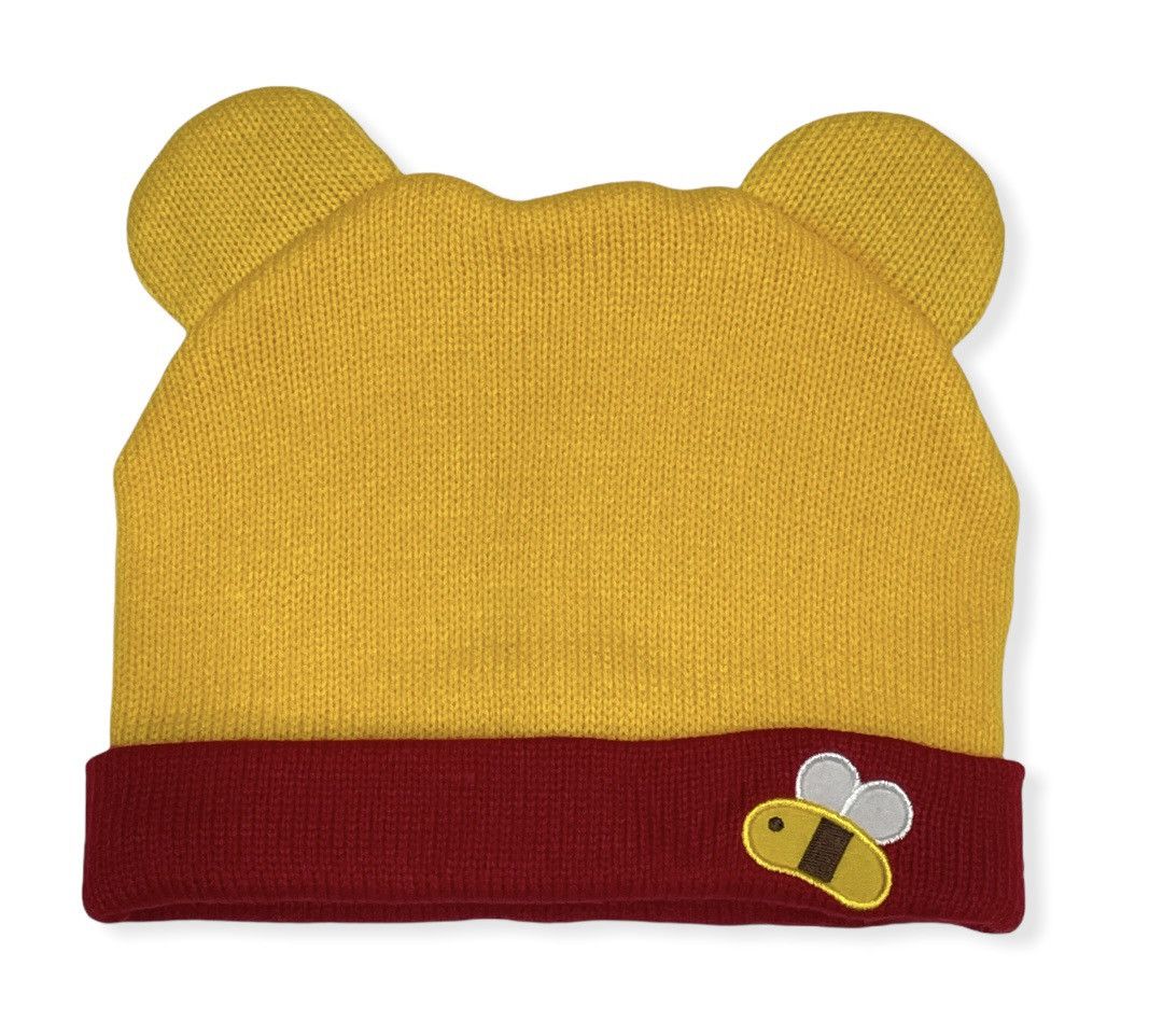 Disney DOPE! 🔥WINNIE THE POOH Adults Acrylic Ear Beanie Size ONE SIZE - 5 Thumbnail