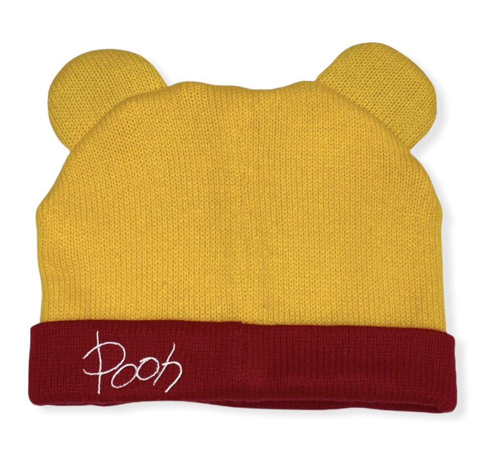 Disney DOPE! 🔥WINNIE THE POOH Adults Acrylic Ear Beanie Size ONE SIZE - 6 Thumbnail