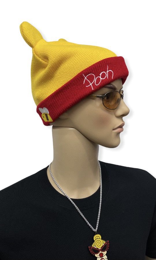 Disney DOPE! 🔥WINNIE THE POOH Adults Acrylic Ear Beanie Size ONE SIZE - 4 Thumbnail