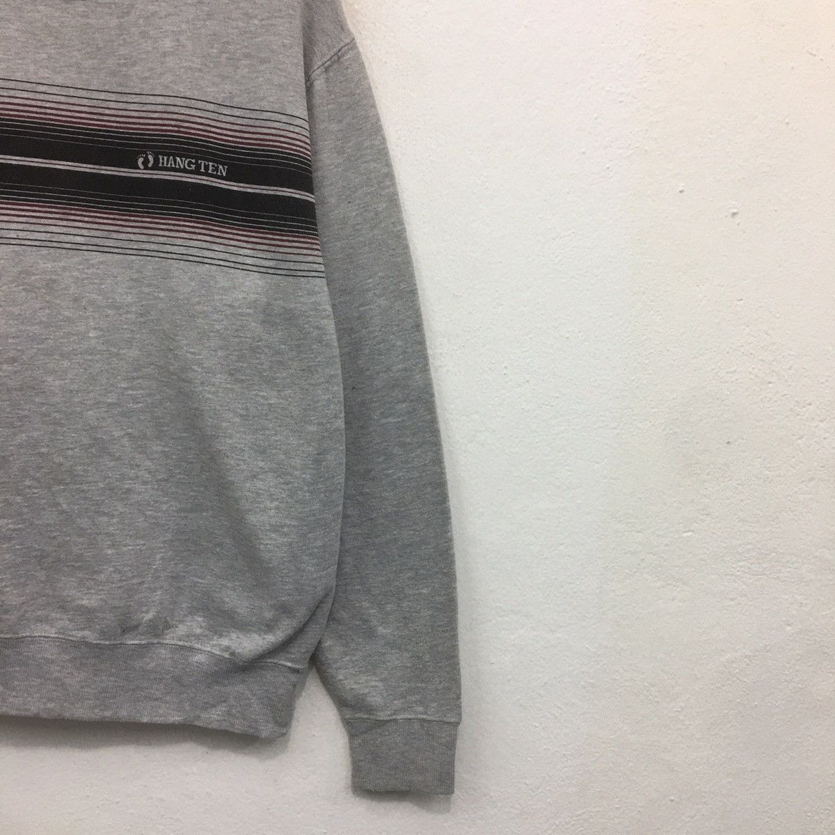 Hang Ten × Vintage Hang Ten Sweatshirt Crewneck Small Logo HangTen Spellout Size US M / EU 48-50 / 2 - 4 Thumbnail