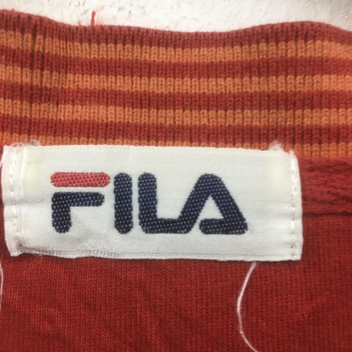 Fila × Vintage FILA Longsleve Embroidery Sweatshirt Crewneck Spellout Fila Size US M / EU 48-50 / 2 - 5 Thumbnail