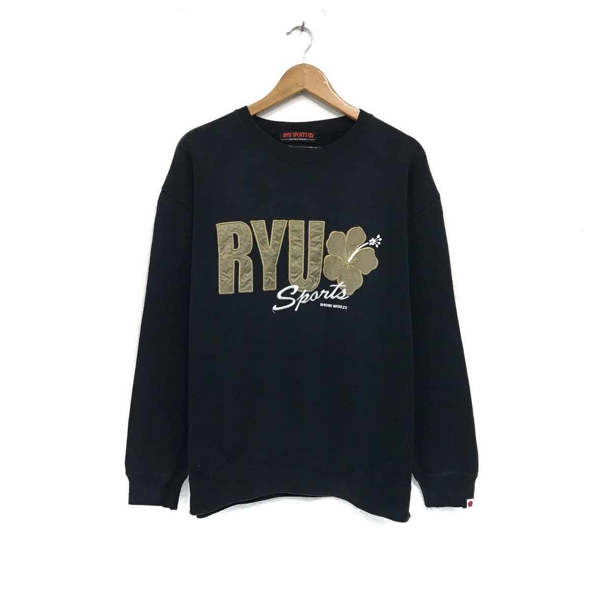 Japanese Brand Vintage RYU Sport Sweatshirt Big Logo Embroidery Size US M / EU 48-50 / 2 - 1 Thumbnail