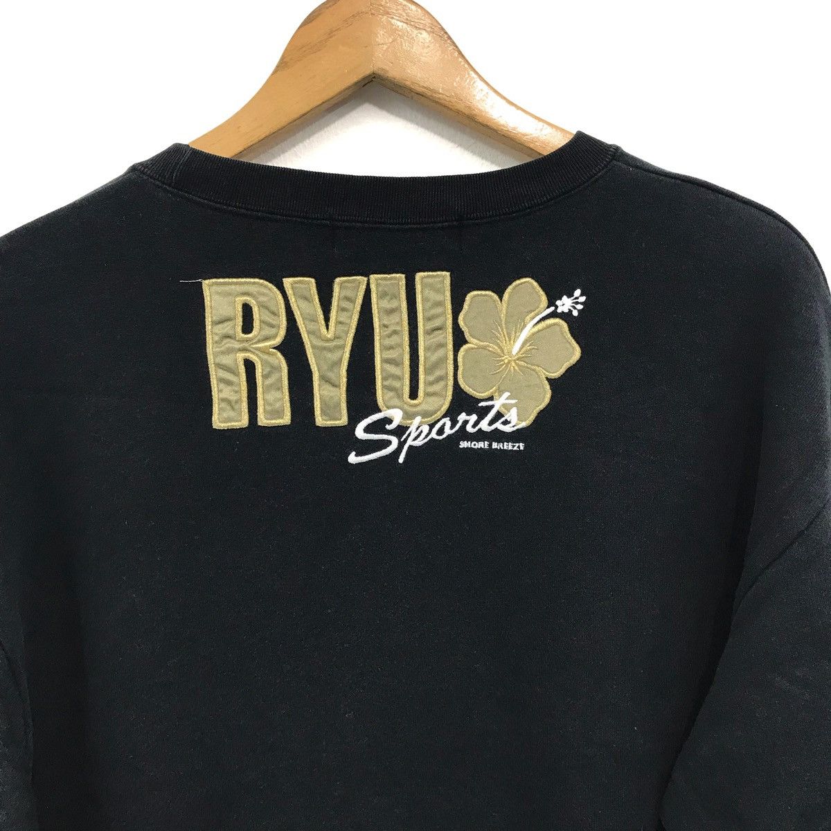 Japanese Brand Vintage RYU Sport Sweatshirt Big Logo Embroidery Size US M / EU 48-50 / 2 - 5 Thumbnail