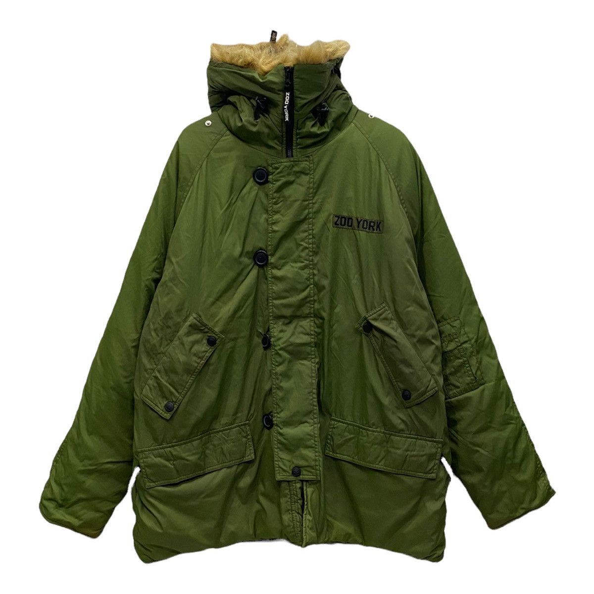 Tripp NYC × Zoo York ZOO YORK 🇺🇸 NYC UNBREAKABLE FUR HOOD PUFFER MILITARY PARKA Size US XL / EU 56 / 4 - 5 Thumbnail