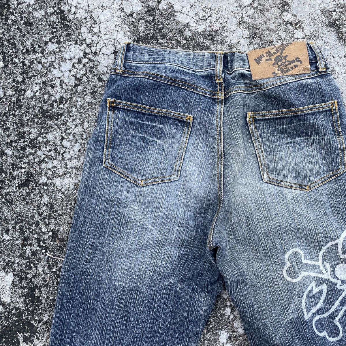 Anime Vintage One Piece Chopper Distressed Kids Denim Size US 30 / EU 46 - 9 Thumbnail