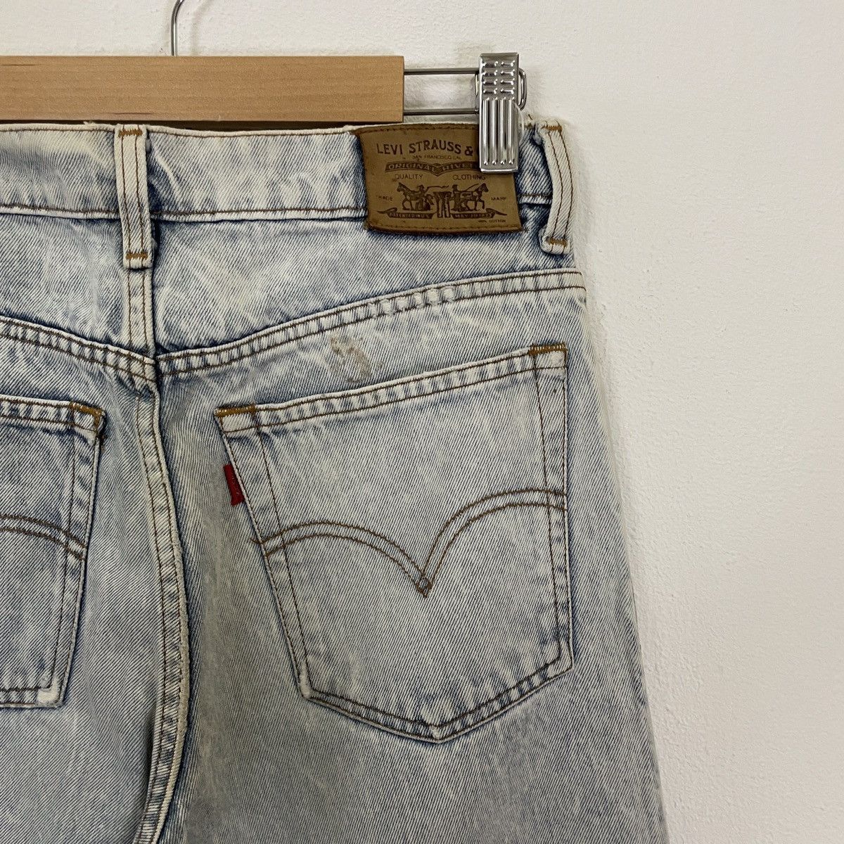 Levi's Vintage Levis Distressed Denim Jeans Size US 28 / EU 44 - 9 Thumbnail