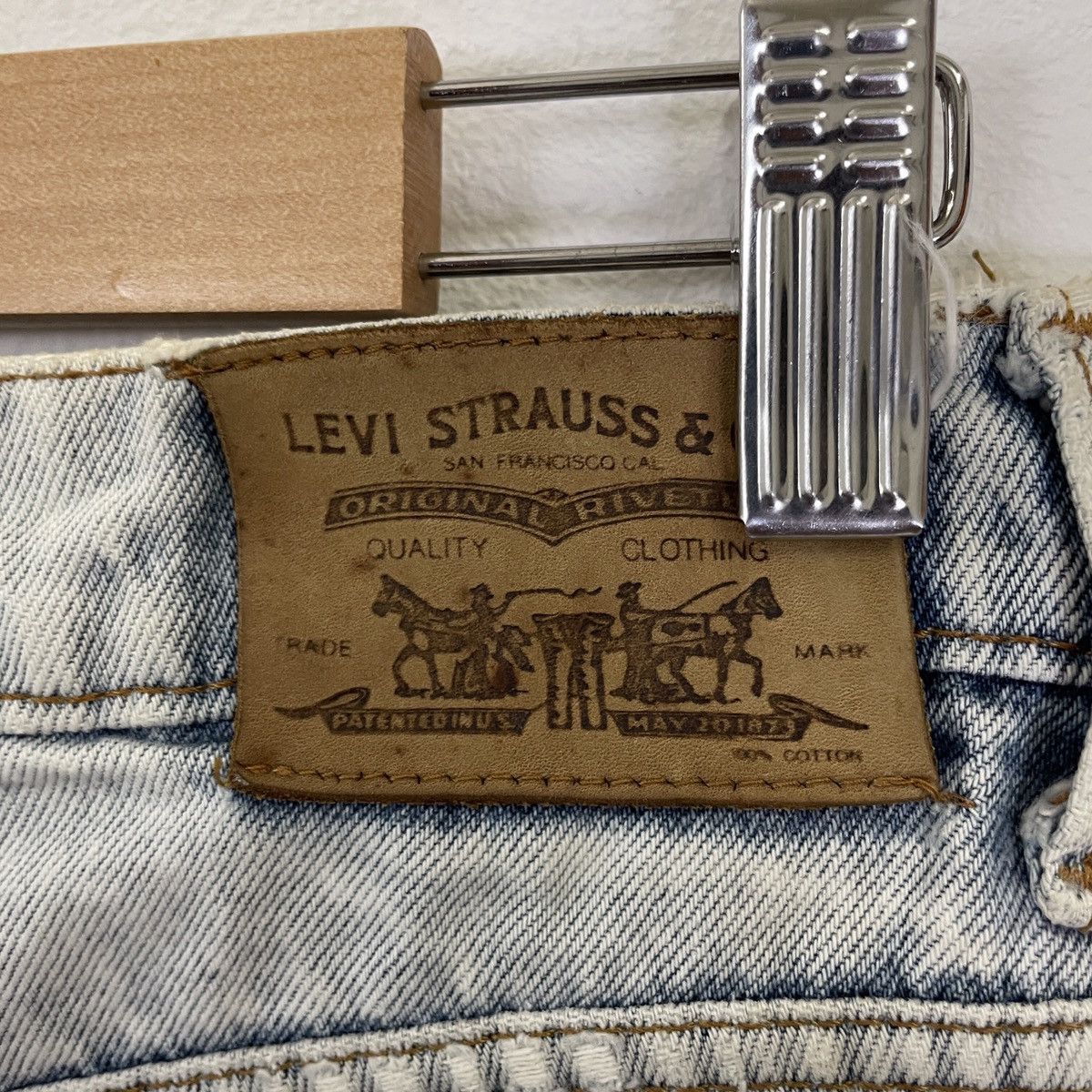 Levi's Vintage Levis Distressed Denim Jeans Size US 28 / EU 44 - 6 Thumbnail