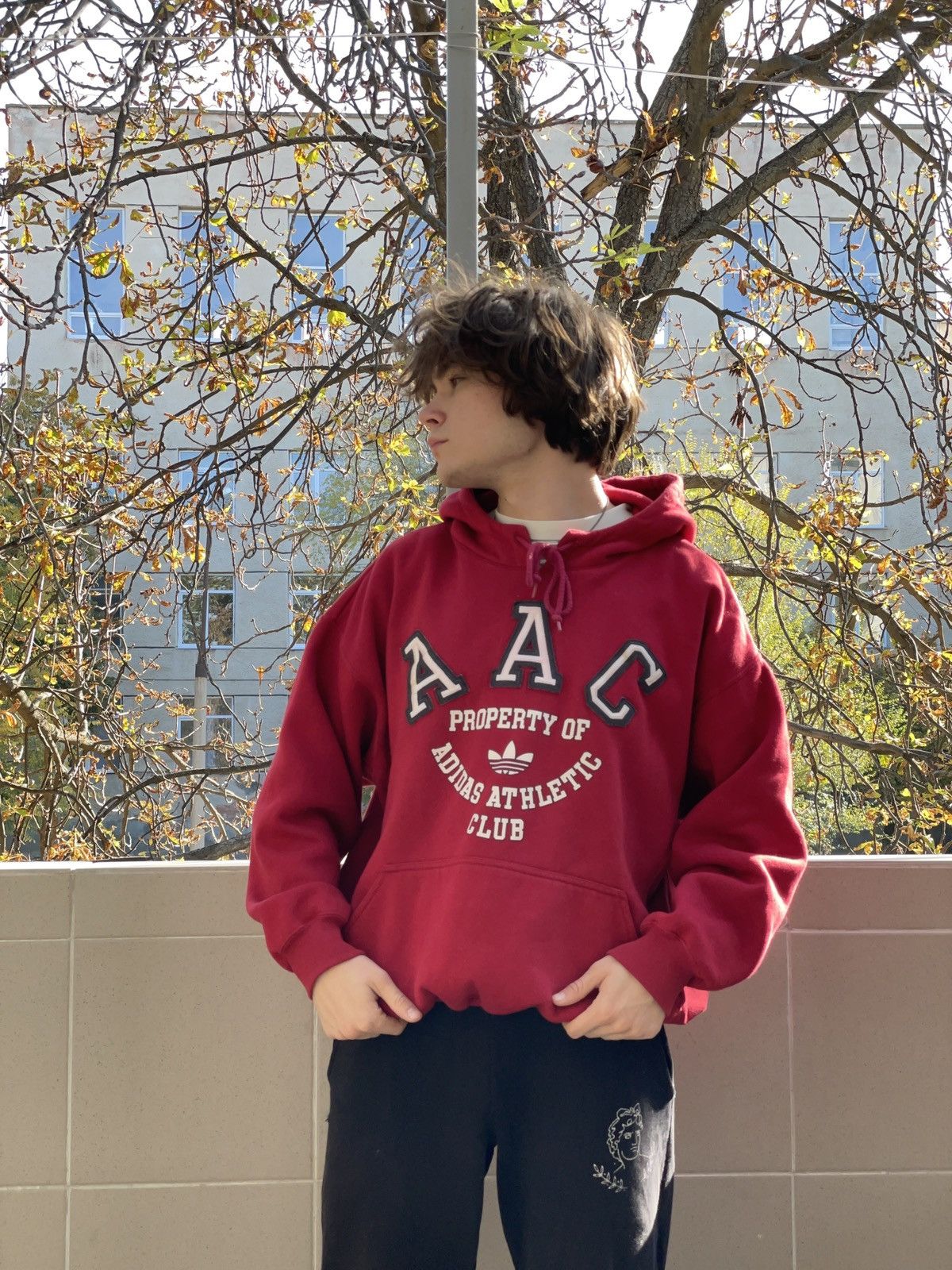 Adidas RARE Vintage Adidas AAC Hoodie Size US M / EU 48-50 / 2 - 7 Thumbnail