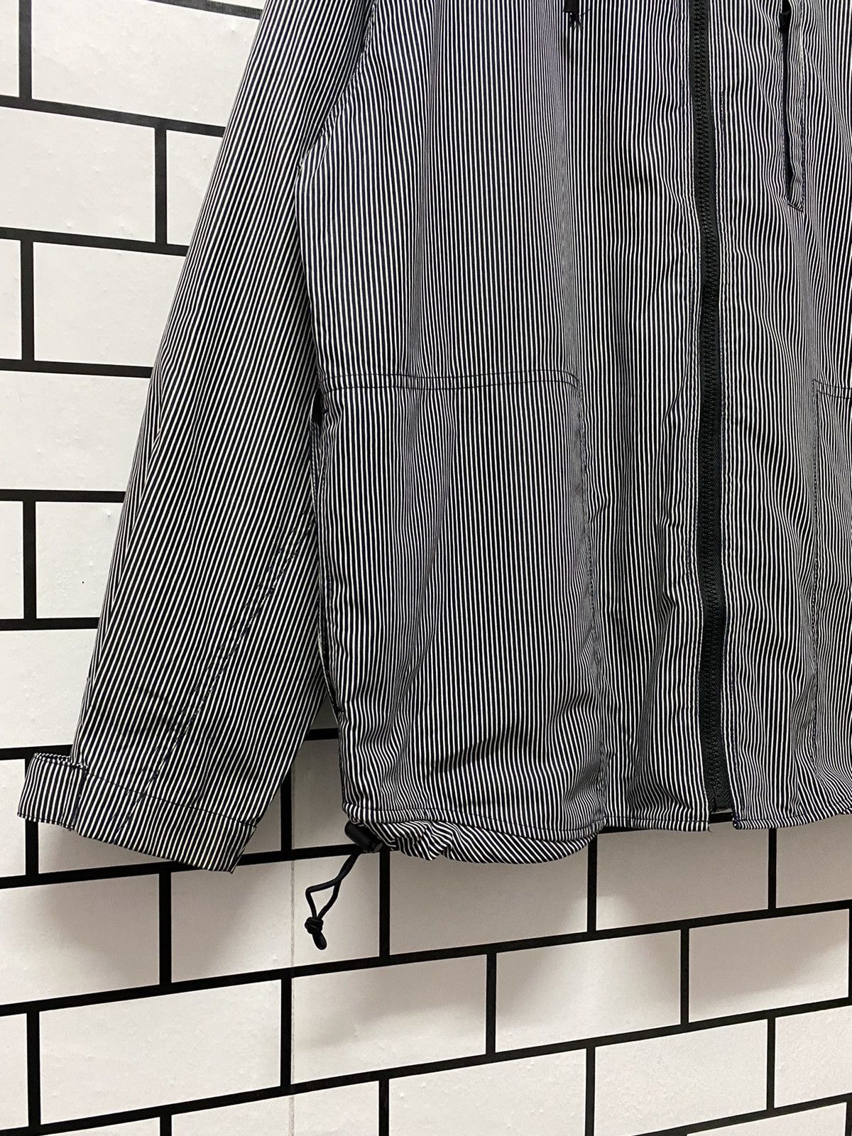 A.P.C. A.P.C Paris Hickory Stripe Hidden Hoodie AW Jacket Size US L / EU 52-54 / 3 - 7 Thumbnail