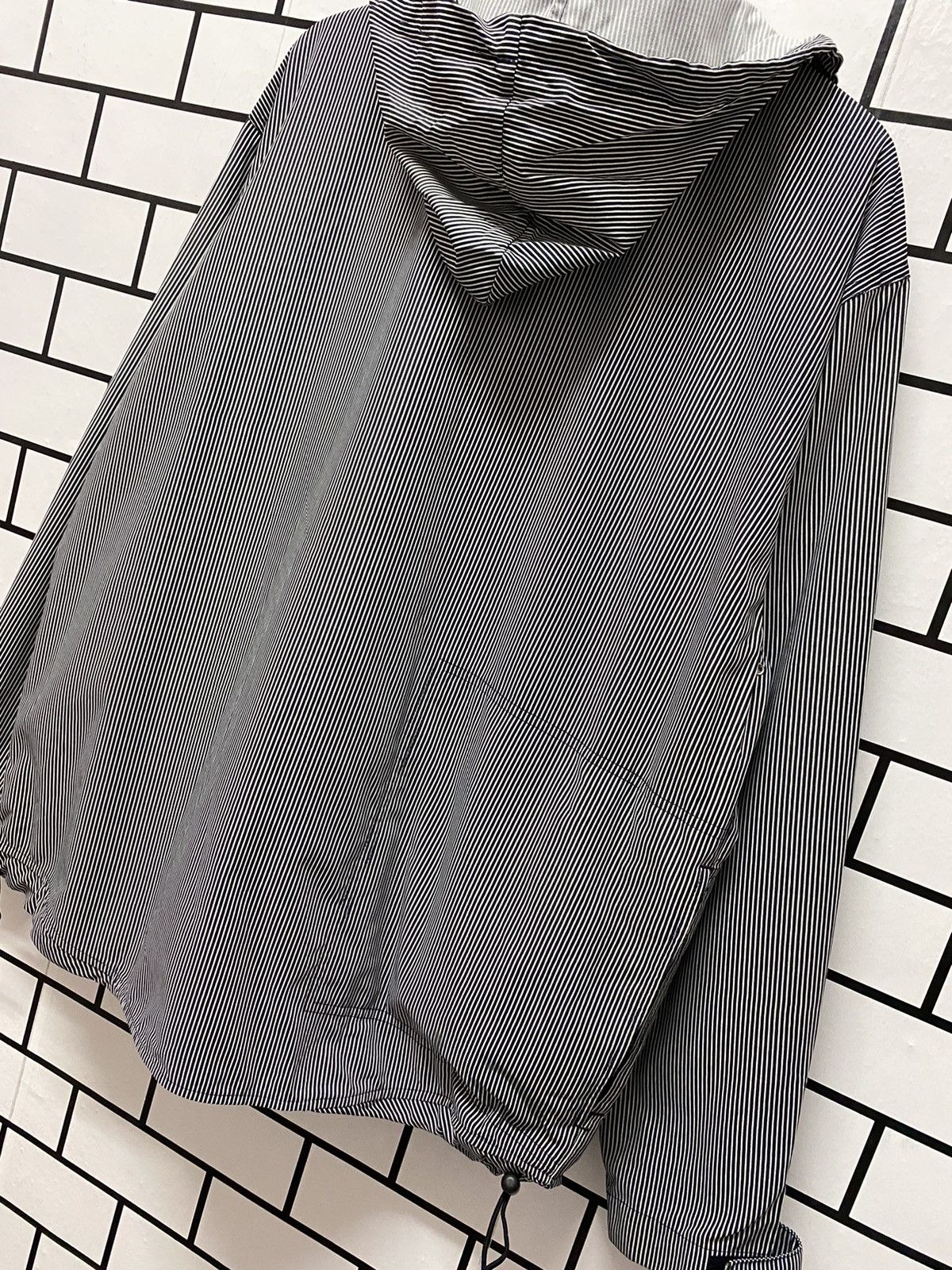 A.P.C. A.P.C Paris Hickory Stripe Hidden Hoodie AW Jacket Size US L / EU 52-54 / 3 - 14 Thumbnail