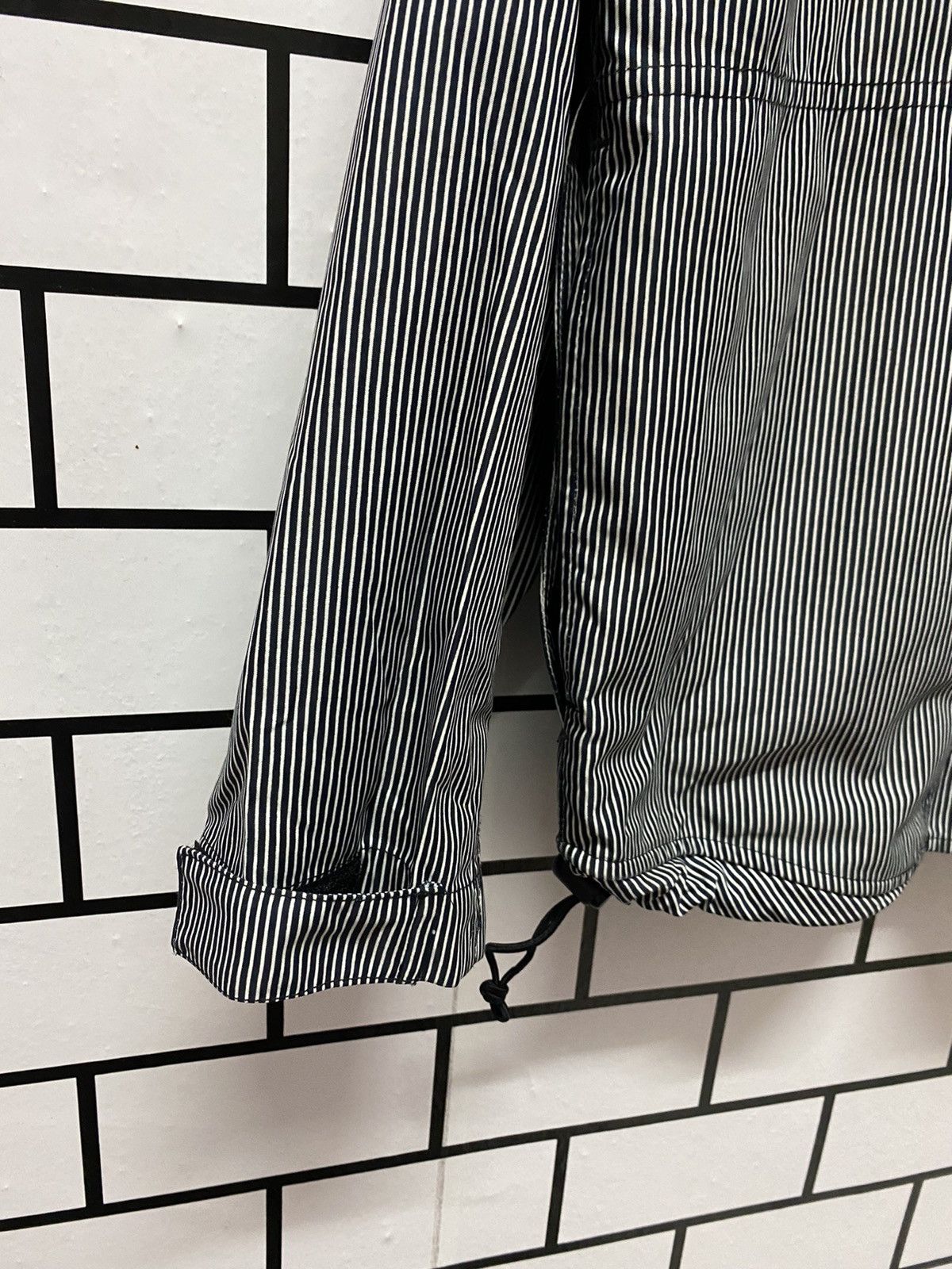 A.P.C. A.P.C Paris Hickory Stripe Hidden Hoodie AW Jacket Size US L / EU 52-54 / 3 - 11 Thumbnail