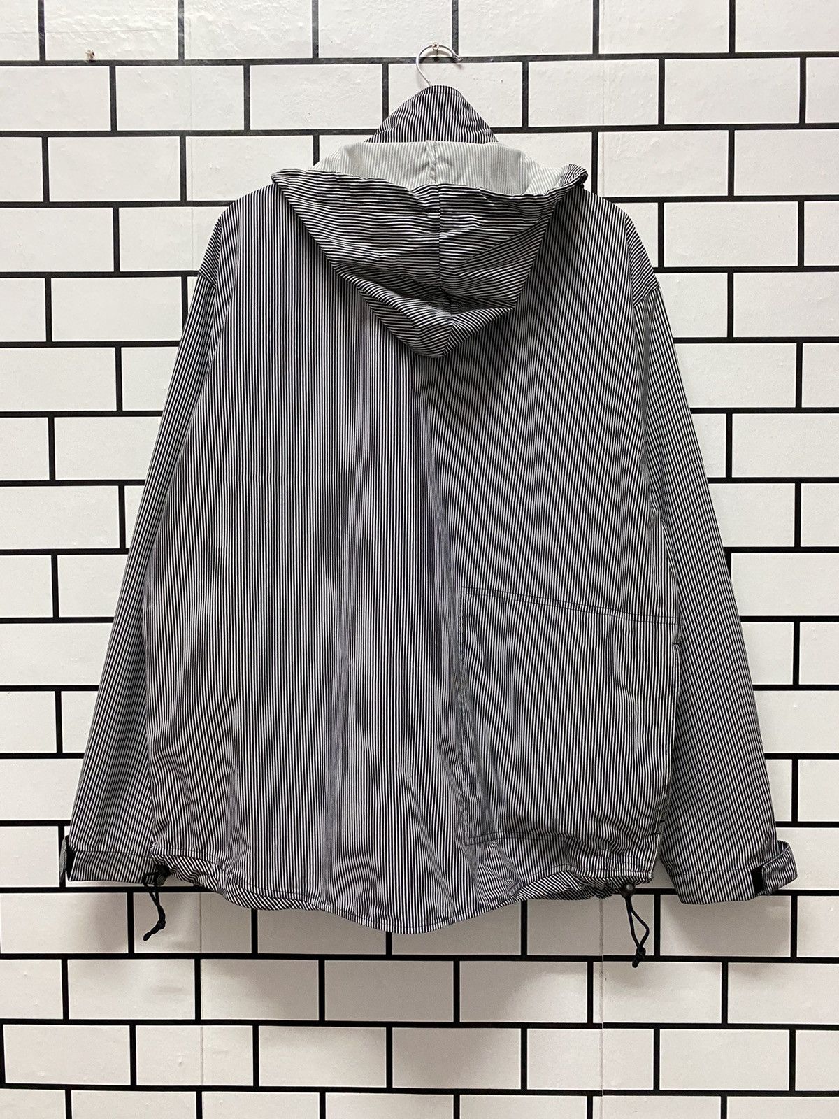 A.P.C. A.P.C Paris Hickory Stripe Hidden Hoodie AW Jacket Size US L / EU 52-54 / 3 - 2 Thumbnail