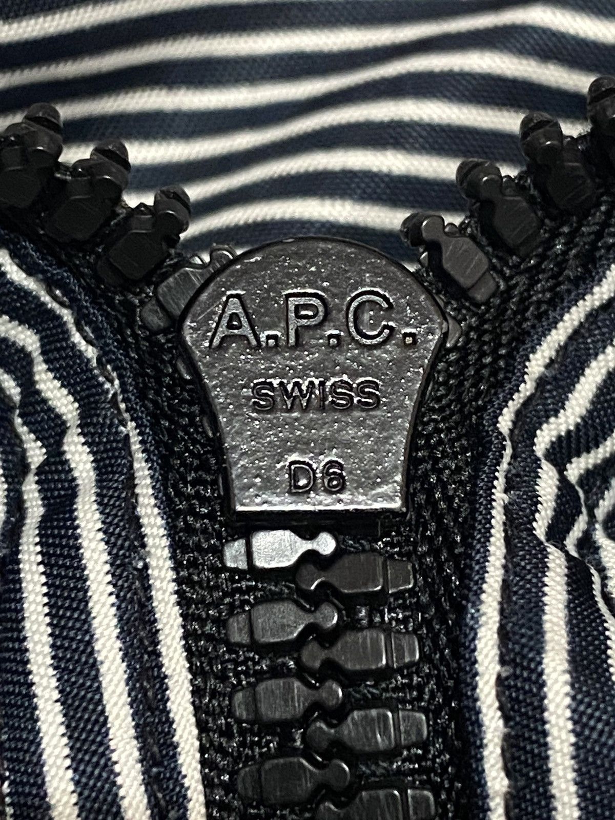 A.P.C. A.P.C Paris Hickory Stripe Hidden Hoodie AW Jacket Size US L / EU 52-54 / 3 - 20 Thumbnail