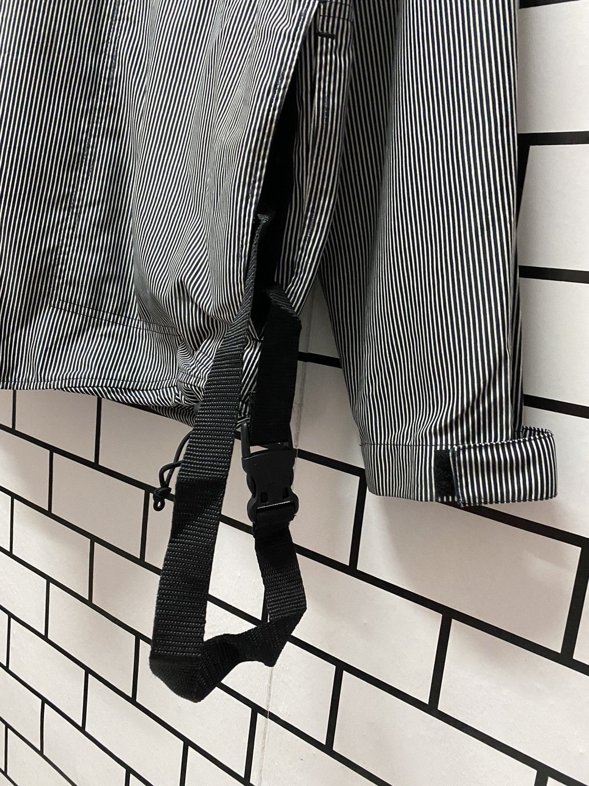 A.P.C. A.P.C Paris Hickory Stripe Hidden Hoodie AW Jacket Size US L / EU 52-54 / 3 - 13 Thumbnail