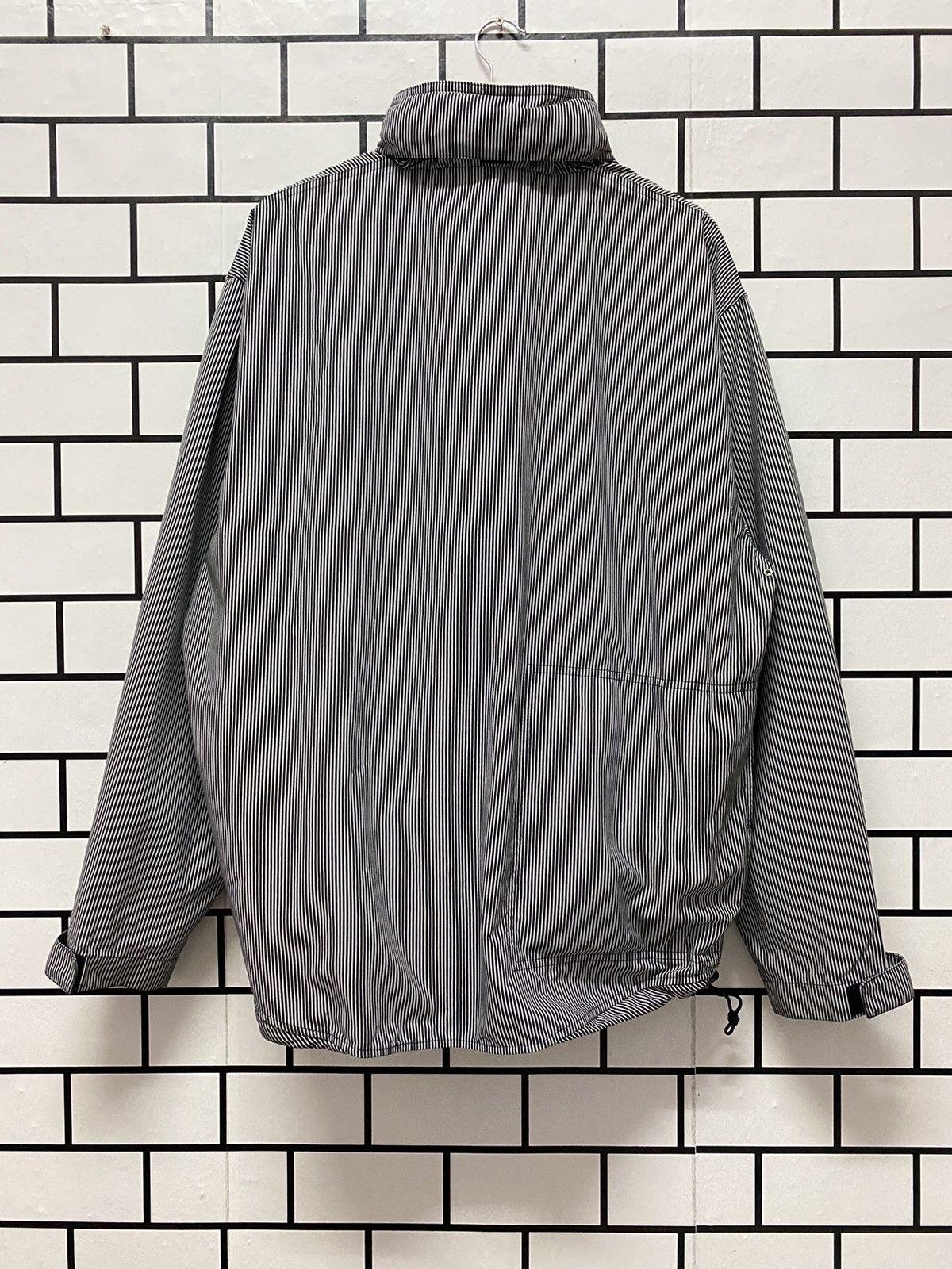 A.P.C. A.P.C Paris Hickory Stripe Hidden Hoodie AW Jacket Size US L / EU 52-54 / 3 - 3 Thumbnail