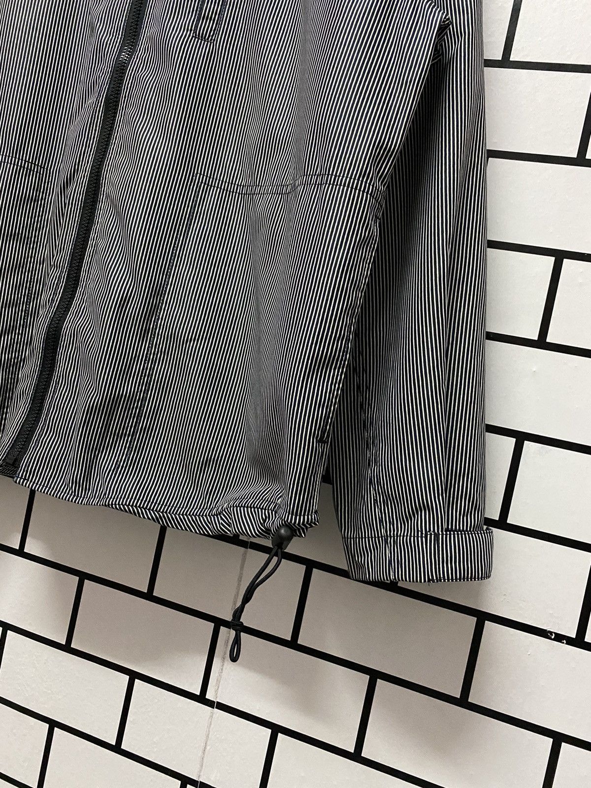 A.P.C. A.P.C Paris Hickory Stripe Hidden Hoodie AW Jacket Size US L / EU 52-54 / 3 - 8 Thumbnail