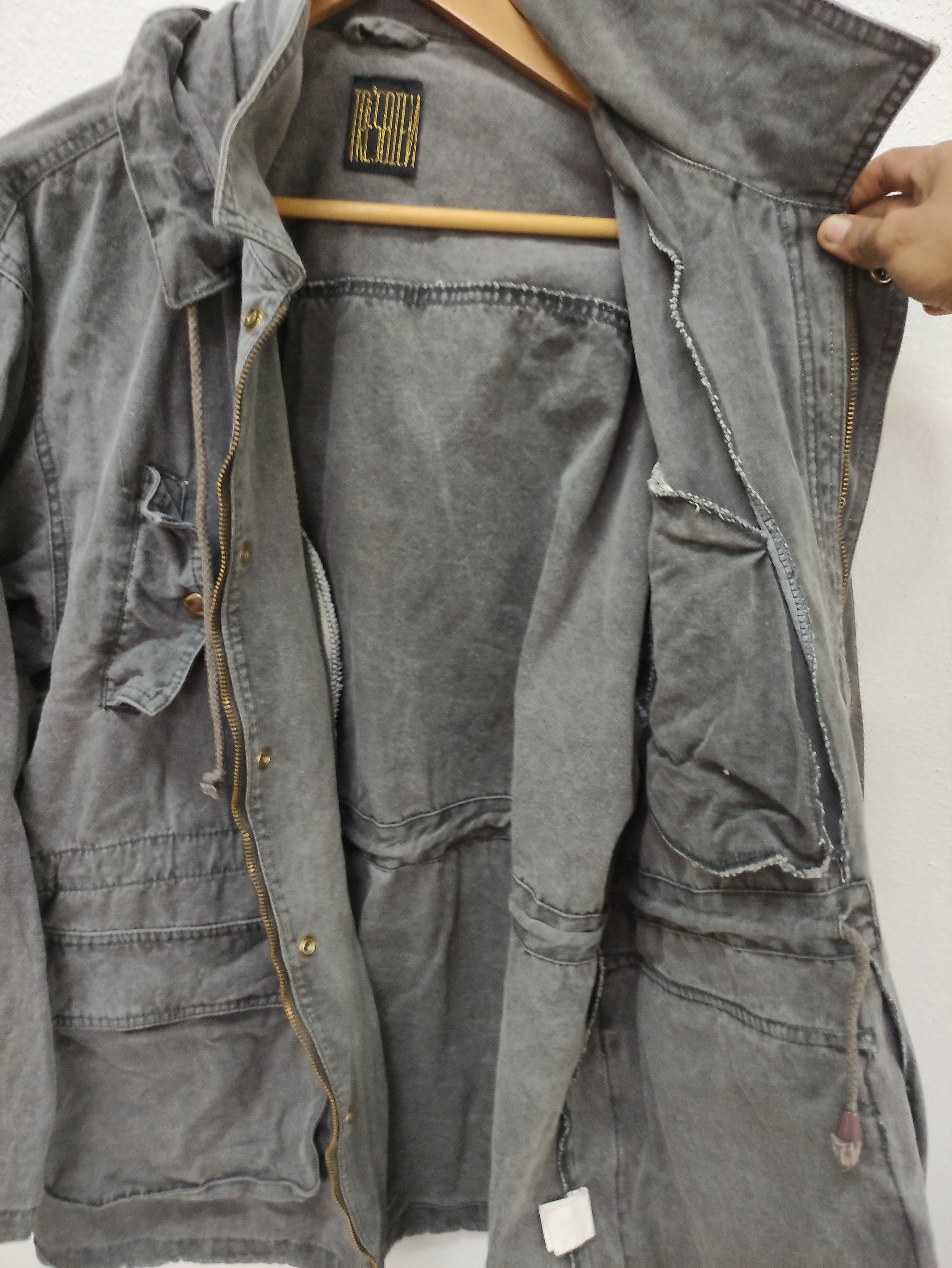 Tres Bien × Vintage Vintage Tresbien Zip Up Hooded Parka Jacket Size US M / EU 48-50 / 2 - 5 Thumbnail