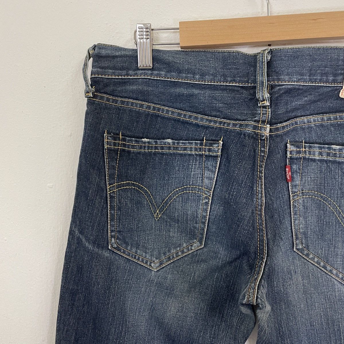 Levi's Vintage Levis Distressed Bootcut Flare Denim Jeans Size US 32 / EU 48 - 9 Thumbnail